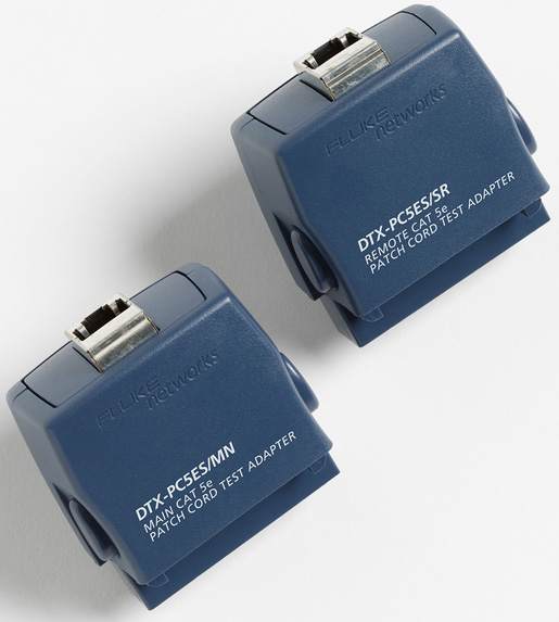 Fluke Networks DTX-PC5ES DTX Series Cat 5e Patch Cord Adapter Set