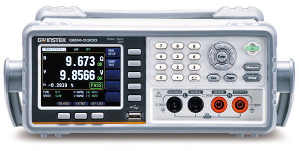 Instek GBM-3300 300V Battery Meter with RS-232/USB Host/Device/Handler Interface
