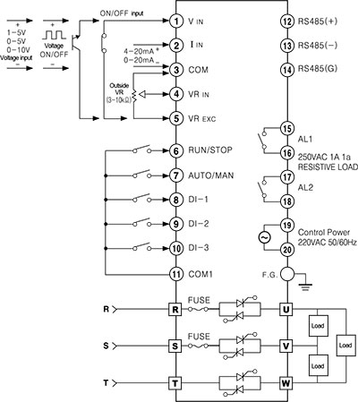 Autonics-DPU-Series-Connections-10