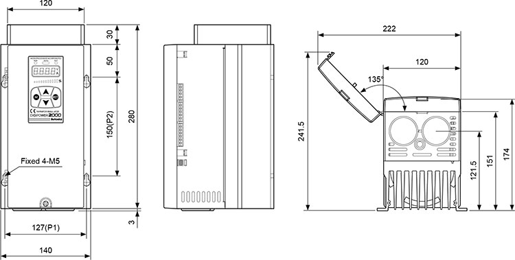 Autonics-DPU-Series-Dimensions-02