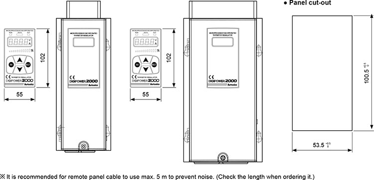 Autonics-DPU-Series-Dimensions-05
