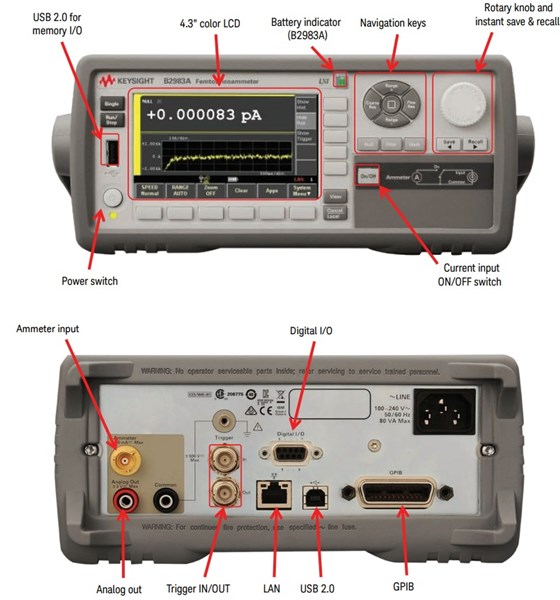 Agilent_B2981A_Agilent_Femto-Picoammeter