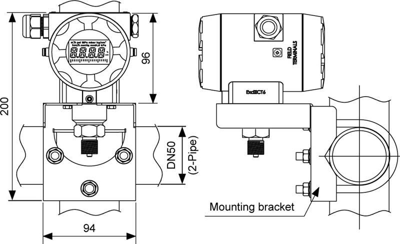 Autonics-PTF30-Mounting-bracket