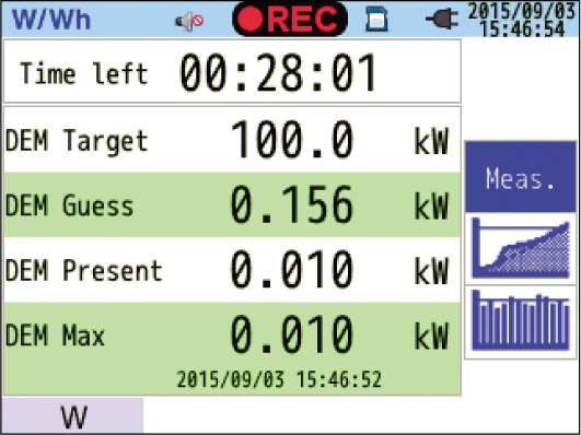Yokogawa-CW500-List-of-Demand-Value
