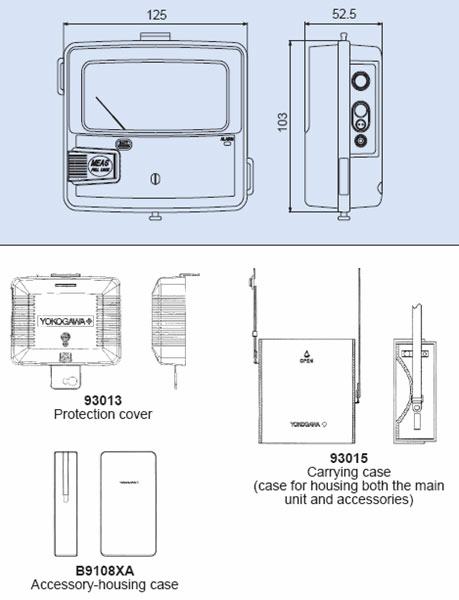 Yokogawa-MY10-External-Dimensions