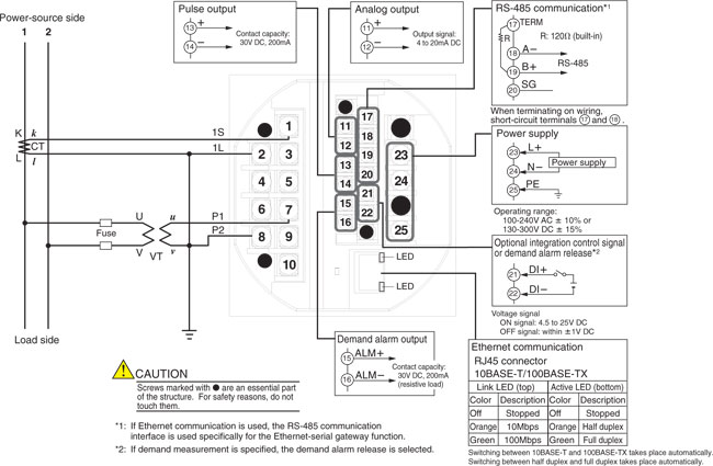 Yokogawa-PR300-Single-phase-two-wire-system-tn